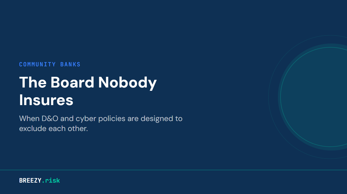 The Board Nobody Insures