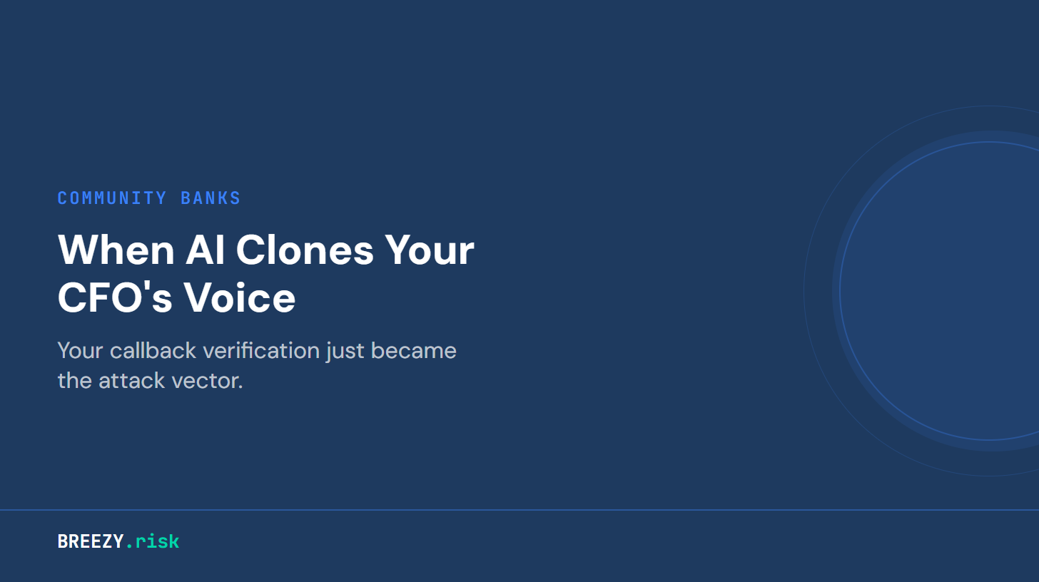 When AI Clones Your CFO's Voice